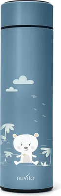 Image de Nuvita 4455, 0,5 l, bleu, acier inoxydable, 12 h, 24 h, DEL