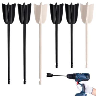 Productafbeelding van Set van 6 Epoxidharz Rührpaddels voor Boormachines - 16,5/22 cm