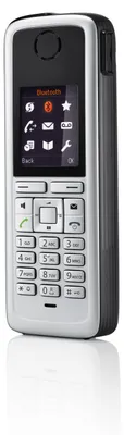 Produktbild von Unify OpenStage M3 Ex, Schwarz, Silber, TFT, 4,57 cm (1.8"), 128 x 160 Pixel, 65536 Farben, Lithium-Ion (Li-Ion)