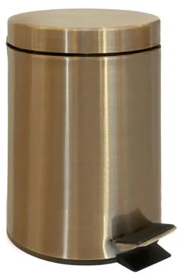Productafbeelding van Afvalbak, 3 liter, brons