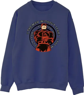 Produktbild von Marvel - Sweatshirt für Herren BI34948 (M) (Marineblau)