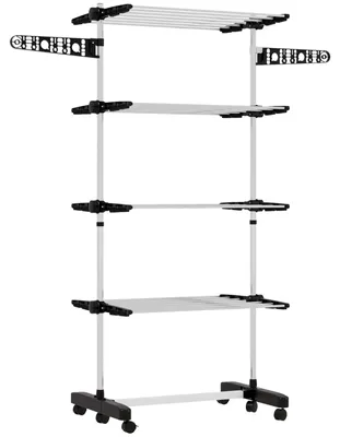 Produktbild von Wäscheständer Wäschetrockner 5 Ebenen, klappbar, 142 cm x 55 cm, für Haushalt