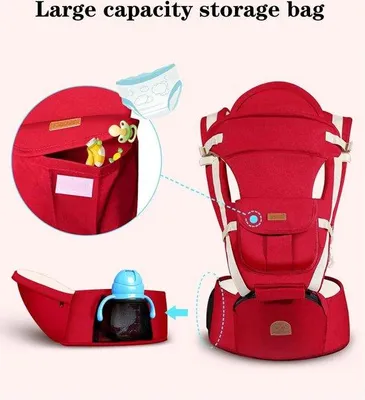 Produktbild von Famanu Tragehilfe Ergonomisch - 12-in-1 Tragesystem für Babys und Kleinkinder