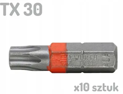 Produktbild von Wurth Bit Torx TX30 06143130 25mm 1/4 Zoll