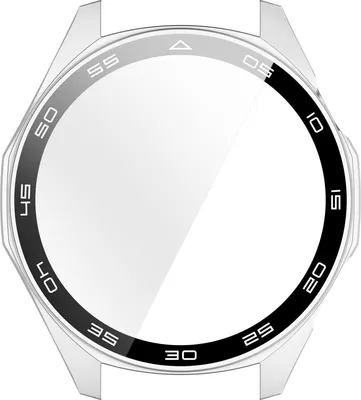 Zdjęcie produktu dla INF Srebrna Obudowa PC ze Szkłem Hartowanym do Huawei Watch GT6 46mm