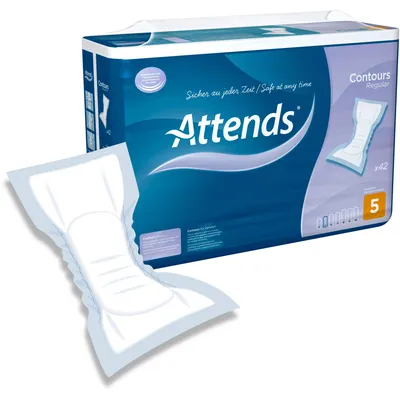 Produktbild von Attends Contours Regular 5 Vorlagen, 42 St