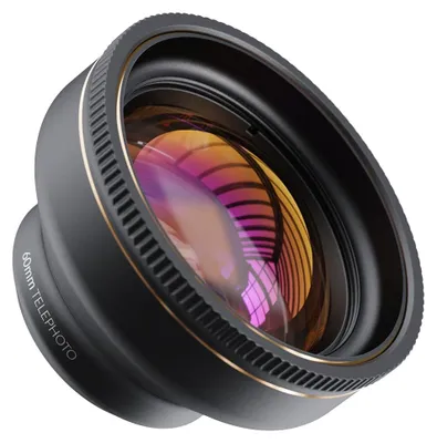 Produktbild von ShiftCam LU-TL-060-23-EF, Fotoobjektiv, Schwarz, Gold, Aluminium, Glas, Universal, 0,3 m, 48°