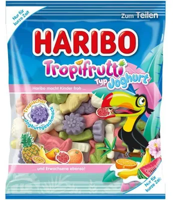 Produktbild von Haribo Tropifrutti Typ Joghurt 160g