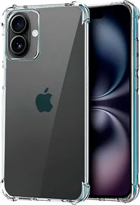 Obrázok produktu pre COOL Accesorios COOL, Ochranný obal, Apple, iPhone 16, 15,5 cm (6.1"), Priehľadná