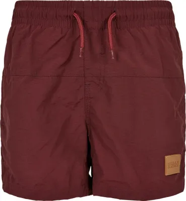 Produktbild von Urban Classics Block Swim Badeshorts Rot 158-164 cm Junge Rot 158-164 cm