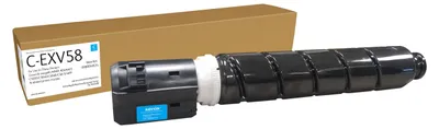 Imagen del producto de Tóner Xerox 006R04924, compatible con impresoras Canon C-EXV58, color cian, remanufacturado