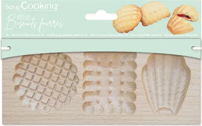 Immagine prodotto di Set di 3 stampi per biscotti ripieni