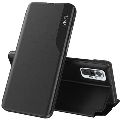 Produktbild von Techsuit eFold Series Buchhülle Xiaomi Redmi Note 10 Pro / Note 10 Pro Max - Schwarz