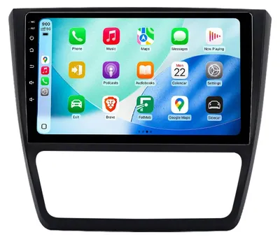 Obrázok produktu pre Autorádio 64GB pre Škoda Yeti od 2009 2Din autorádio s Carplay Navi GPS Bluetooth RDS DSP