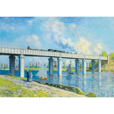 Produktbild von BLUEBIRD Puzzle Eisenbahnbrücke in Argenteuil 1000 Teile
