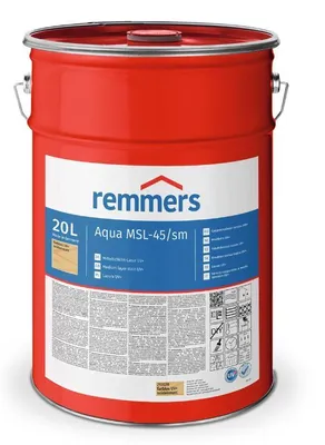 Produktbild von REMMERS Aqua MSl-45/sm-Mittelschicht-lasur UV+ Pinie/Larche RC-260 UV+ 5,0 l