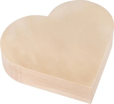 Produktbild von Rayher Hobby Holz-Box Herz natur