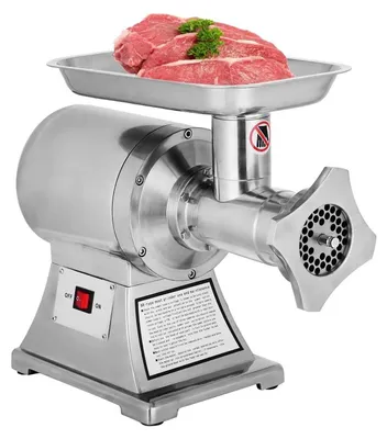 Produktbild von Elektrische Fleischmühlen – Für alle Fleischsorten – Edelstahl – Fleischmühle – Wurstmacher – 1100W