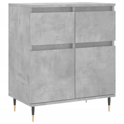 Immagine prodotto di Credenza cemento grigio 60x35x70 cm materiale legno