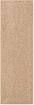 Immagine prodotto di Tappeto "Rosel" per interni ed esterni, resistente alle intemperie, robusto, reversibile, in juta, colore bianco