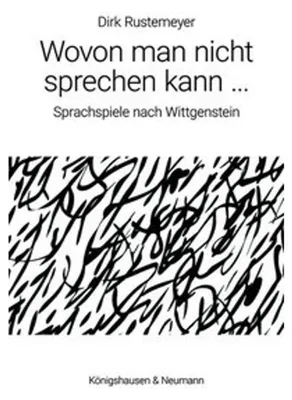 Immagine prodotto di Wovon man nicht sprechen kann ...