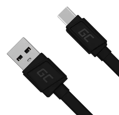 Image de Green Cell KABGC03 câble USB 0,25 m USB A USB C Noir
