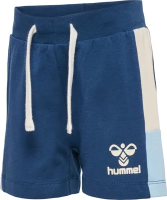 Produktbild von hummel hmlDREAM BLOCK Baby-Sweatshorts 8744 - sargasso sea 80