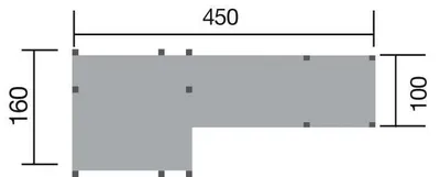 Produktbild von WEKA Spielelandschaft 816, Farbe: naturbelassen, Länge: 280 cm, Breite: 45 cm, Höhe: 37 cm; 816.1002.00.13