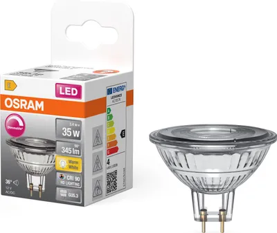 Immagine prodotto di OSRAM OSR LED Reflek. MR16 3,4W 36°dim 351883 4099854457012