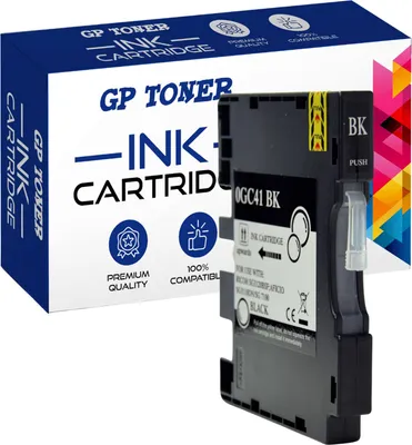 Produktbild von XXL Druckerpatronen GC-41 für Ricoh Aficio SG2100n SG3110n SG3120B SFNw SG7100dn - Schwarz