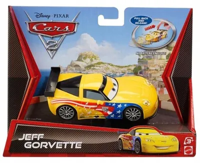Produktbild von Mattel Cars 2 Spielzeugauto "Ziehen und Losfahren" 3002