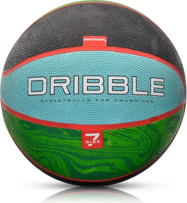Produktbild von Basketball Ball Training Größe Jugend DRIBBLE #7 blau/grün