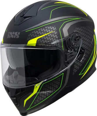 Zdjęcie produktu dla Kask IXS 1100 2.4, czarny mat/żółty, 2XL