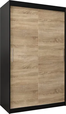 Produktbild von Kleiderschrank, Schiebetürenschrank Schlafzimmer, Schrank TOKYO 120 cm