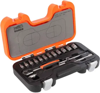 Obrázok produktu pre BAHCO sada nástrčných kľúčov 1/4" 16 kusov S160