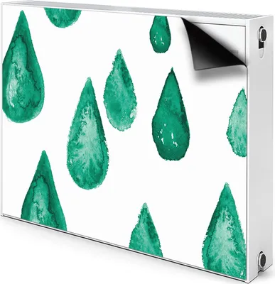 Obrázok produktu pre Magnetický kryt chladiča Kryt chladiča 90x60 cm - Raindrops
