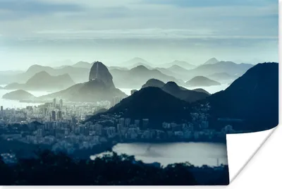 Produktbild von MuchoWow® Poster Rio de Janeiro - Brasilien - Berge 30x20 cm - Plakate - Print