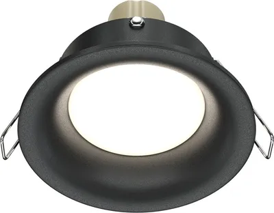 Immagine prodotto di Maytoni Lampada da incasso Slim DL027-2-01B, GU10, dimmerabile, nera, IP20