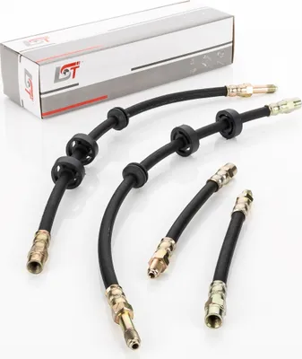 Produktbild von 4x Bremsschlauch Bremsleitung Vorne Hinten für VW VENTO POLO CLASSIC GOLF 3 III