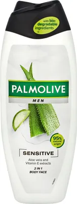 Zdjęcie produktu dla Palmolive Men Sensitive Żel Pod Prysznic Do Ciała I Twarzy 500 Ml