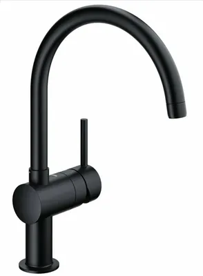 Produktbild von Grohe GROHE Minta Küchenarmatur mattschwarz - C-Auslauf - schwenkbar