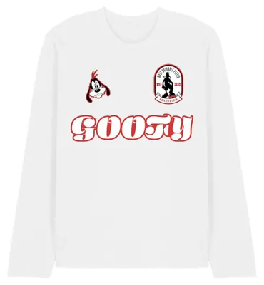 Image de Disney - T-shirt unie homme/femme, manches longues TV34594 (S) (blanc)