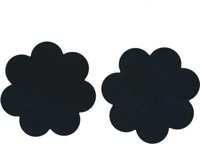 Produktbild von 28 Paar Brustwarzenabdeckungen, Brustpasties in Blumenform, Einweg-Brustabdeckungen, selbstklebende BH-Pasties in Blütenform