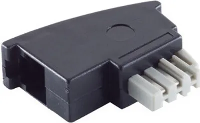 Zdjęcie produktu dla S/CONN TAE-N - RJ11, TAE-N, RJ11, Czarny