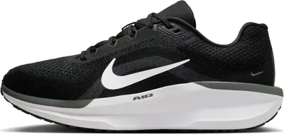 Image de Chaussures de course sur route Nike Winflo 11 pour homme, noir, blanc, anthracite et gris clair, taille 44