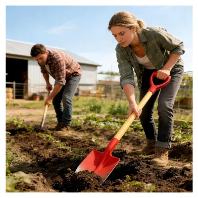 Produktbild von Ergonomischer Ersatzgriff für Schaufeln, Gartenzubehör für Schneeschaufeln