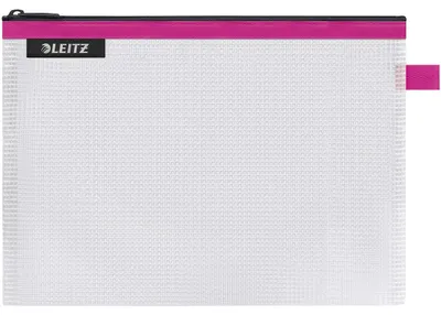 Produktbild von Leitz 40250023, Unisex, Zubehörtasche, Medium, Reißverschluss, Wasserfest, Pink
