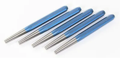 Image de 5x RENNSTEIG Chasseur de trous octogonal 120x10x4 mm Mécanicien Métal