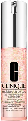 Imagen del producto de Clinique Moisture Surge Eye, Concentrado hidratante para el contorno de ojos, 15 ml, para mujeres, hidratante, refrescante, de uso universal, envase con bomba