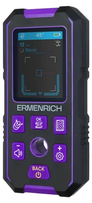 Imagen del producto de Ermenrich - 83841 - Detector de clavos SM70, color violeta